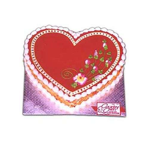Delicious Heart Cake  - Saudi Arabia Delivery Only